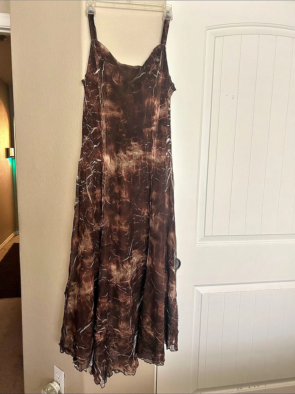 Komarov Brown Maxi Dress